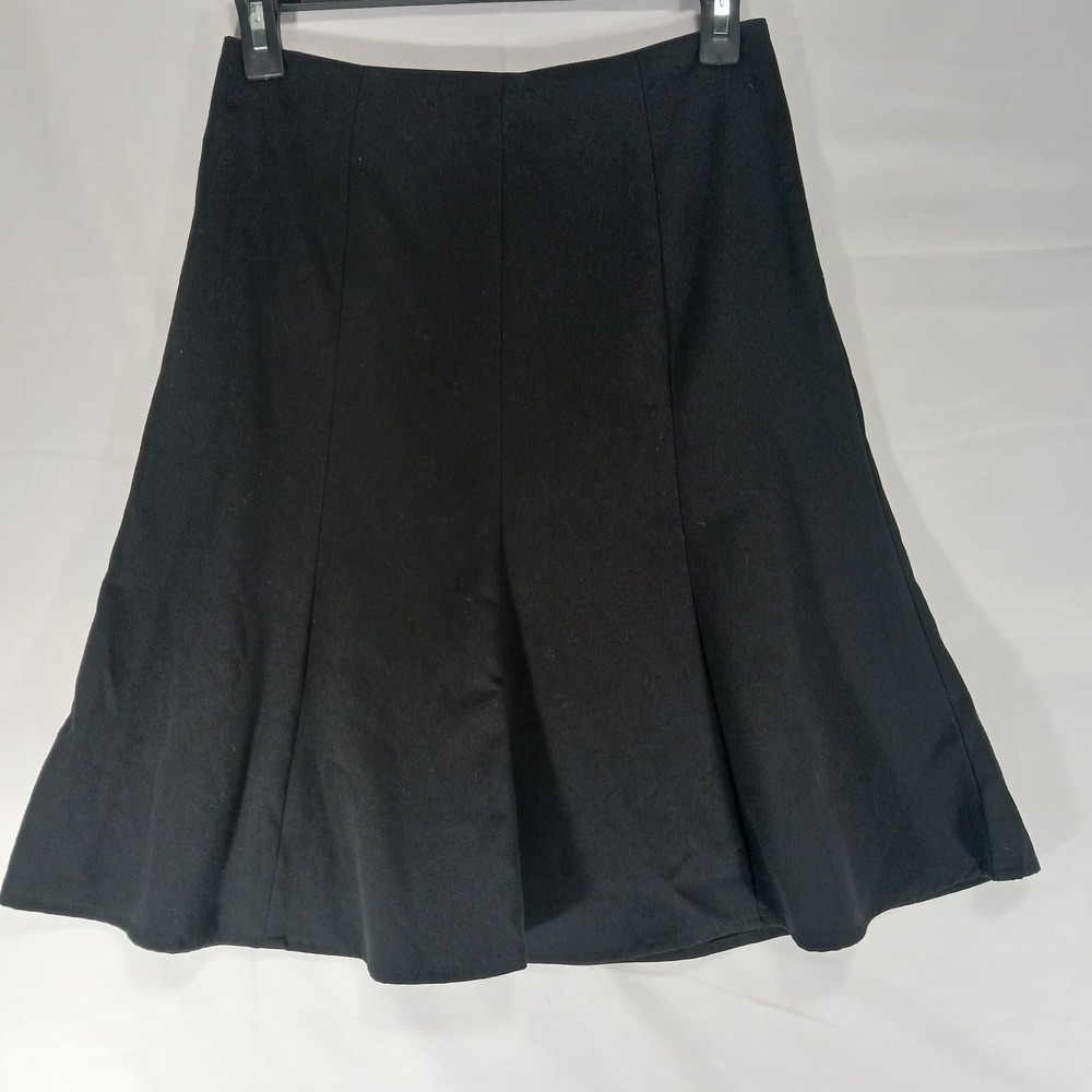 B. Wear Byer Girl Black Girls Sz 12 Fit & Flare Skirt with zip close